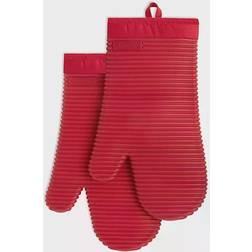 KitchenAid Ribbed Pot Holders Red (33.02x19.05cm)