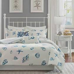 Harbor House Beach House Duvet Cover White (228.6x228.6)