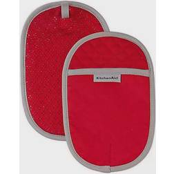 KitchenAid Asteroid Diamond Pot Holders Red (25.4x16.51cm)