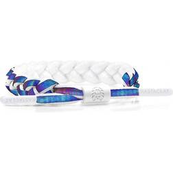 Rastaclat Aurora Braided Bracelet - White/Multicolour