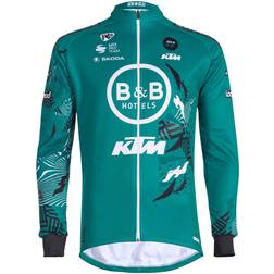 Noret B&B Hotels KTM Long Sleeve Jerseys 2022 Men - Green/Black/White