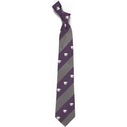 Eagles Wings Geo Stripe Tie - Kansas State Wildcats