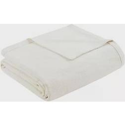 Madison Park Liquid Cotton Blankets Gray (228.6x167.64)