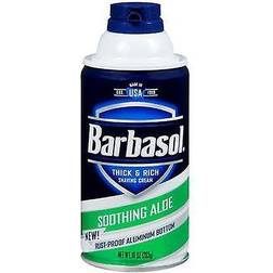 Barbasol Soothing Aloe Thick & Rich Shaving Cream 198g