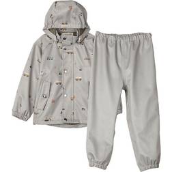 Liewood Parker Softshell Set - Vehicles/Dove Blue Mix