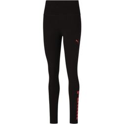 Puma Essentials Womens High Rise 7/8 Ankle Leggings - Black Pink