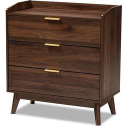 Baxton Studio Lena Chest of Drawer 31.5x33.9"