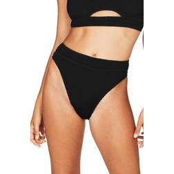 Bond Eye The Savannah High Waist Bikini Bottoms - Black