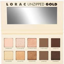 Lorac UNZIPPED Gold Eyeshadow Palette