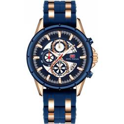 Mini Focus Mini Focus Chronograph Blue/Rosegold MF0273G-2