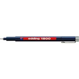 Edding 1800 Präzisionsfeinschreiber 0.5mm Schwarz
