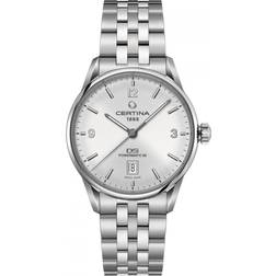 Certina DS Powermatic 80 Silver Automatic C026.407.11.037.00 Silver Tone Case diameter-dimension 40 mm Case thickness 12 mm