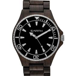 Earth Wood Centurion Armbanduhr Braun Einheitsgröße