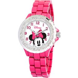 Disney Princess Vuxen Emalj Gnistrande Analog Kvarts Armbandsklocka PNK No Size Mimmi