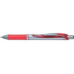 Pentel Energel XM Retract. Liquid Gel Pen BL77 Red (12)