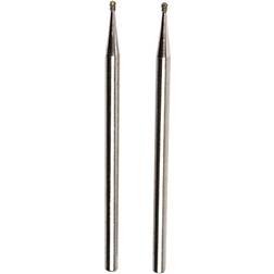 Proxxon Diamond Cutters and Grinders Diamond Ball Point 1.0mm (pkt 2) 28212