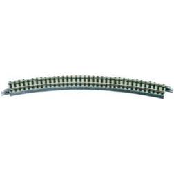 Rokuhan 7297015 Z spor (med ballast) Bøjet spor 30 ° 270 mm 6 stk