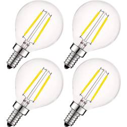 Luxrite Edison LED Lamps W4 E12 4-pack