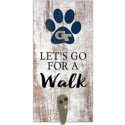 Fan Creations Georgia Tech Yellow Jackets Leash Holder Sign Board