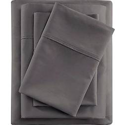 Beautyrest 600 Thread Count Bed Sheet Grey (259.08x228.6cm)