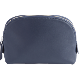 Royce New York Compact Cosmetics Bag - Blue