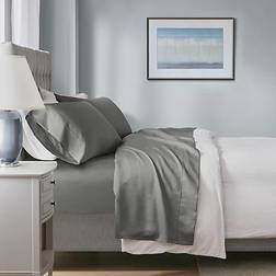 Beautyrest 1000 Thread Count Bed Sheet Gray (259.08x228.6cm)