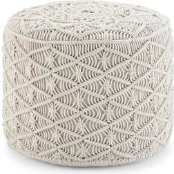 Simpli Home Coates Pouffe 14"