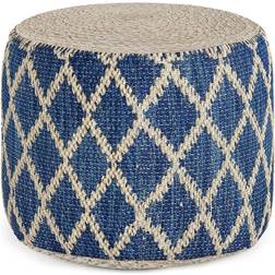 Simpli Home Edgeley Pouffe 14"