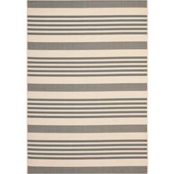 Safavieh Courtyard Collection Gray, Beige 108x144"