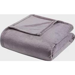 Madison Park Microlight Blankets Purple (228.6x167.64)