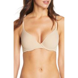 Natori Minimal Push Up Convertible Underwire Bra - Cafe