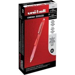 Mechanical Pencils, Chroma, 0.7mm, 12/PK, Red Barrel