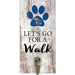 Fan Creations Kansas Jayhawks Leash Holder Sign Board