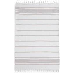 Linum Home Textiles Herringbone Bath Towel Beige (175.26x96.52cm)