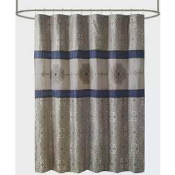 Madison Park Blaine Embroidered Shower Curtain