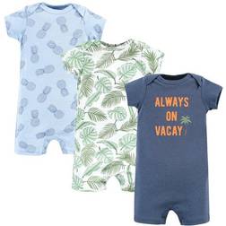 Hudson Infant Boy Cotton Rompers - Vacay