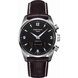 Certina C020.419.16.057.00 DS Multi-8 Sort/Læder Ø42 mm