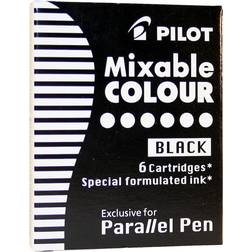 Pilot Refill Parallel Pen sort 6 stk