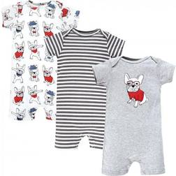 Hudson Infant Boy Cotton Rompers - Boy Whimsical Dog