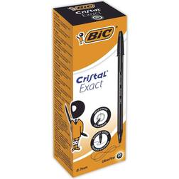 Bic Cristal Exact Ballpoint Pen Black PK20