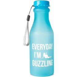 Aquarius Sportz "Everyday I'm Guzzling" Blue Water Bottle