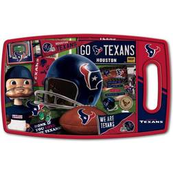 YouTheFan Houston Texans Retro Series Chopping Board