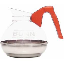 Bunn 64 oz. Easy Pour Decanter, Orange Handle Wine Carafe