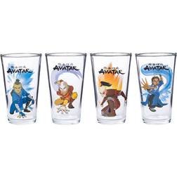 Avatar: The Last Airbender 16 oz. Pint Set of 4 Beer Glass