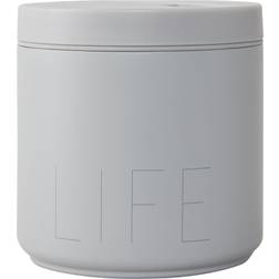 Design Letters Grande Life-Grey Termo para comida 0.053L