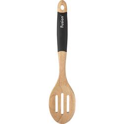 Fusion Acacia Wood Slotted Slotted Spoon