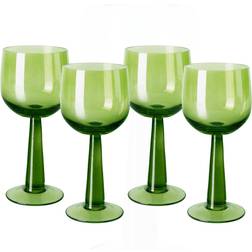 HKliving Emeralds High 4-pack Rödvinsglas 20cl 4st