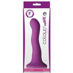 NS Novelties Colours Wave 6" Dildo Purple in stock