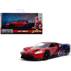 Jada 2017 Ford GT "Spider-Man" Theme "Marvel" Series 1/32 Diecast Model Car