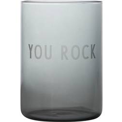 Design Letters Drikkeglas, Sort Drikkeglas
